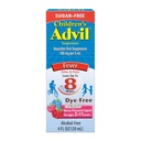 Advil Pain Reliever and Fever , Dye Free and Sugar Free Ibuprofen Oral Suspension, ברי פלבדורד - 4 Fl Oz