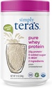 פשוט אבקת חלבון טהורה של tera - Grass פד Whey חלבון אבקת, נקי וטבע, unflavored, non-GMO, כשר, לא ממותק - 12 Oz.