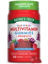 האמת של Nature's Truth Kids Multivitamin Gummies with Probiotics