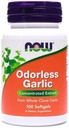 Now FOODS Odorless Garlic Original Sg, 100 Count