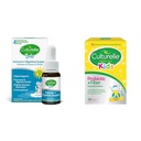 Culturelle Baby Immune & Digestive Support Probiotic + ויטמין D טיפות, 30 יום לספק לילדים פרוביוטיים + ערכות סיבים, 24 Count