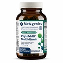 Metagenics PhytoMulti Multivitamin - 20 + ויטמינים חיוניים ומינרלים עם Phytonutrients - תמיכה בריאה Aging, בריאות סלולרי, אנרגיה ותפקוד Immune - Non-GMO & Gluten-Free - 60 קפסולות