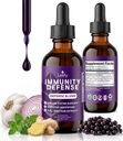 ליריד אורגניs Immunity Defense - אורגני Immune Support Supplement, Fast Absorbing Immunity Supplement, Immune Boosters for Adults, Immune Boost, Immune System Booster, Immunity Boost - 2 Ozity Boost