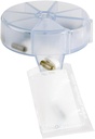 EZY DOSE Pill Miner, ארגון, ויטמין ו- Medicine Packaging System for Travel, Easy-Tear Pill Pouches, BPA Free