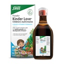 פלורה Kinder Love Children's Multivitamin - Herbal Supplement - נוזל Multivitamin לילדים - ויטמינים A, C, D & E, Calcium & More - Vegetarian, non-GMO, Gluten-Free - 16.9 oz oz oz oz oz oz oz oz