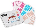 Moskinto The Original Mosquito Itch Relief Patches עבור ילדים ומבוגרים, באג בייט פטס Soothe Swelling & Itching, Anti Itch Bug Bite הקלה, Suction Tool, Family Pack, 42 Count Count Count