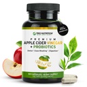 TRIO NUTRITION Apple Cider Vinegar כמוסות עם Multi-Strain Probiotics - Natural Sugar Free ACV קפסולות עם אמא לבריאות Gut, Immunity, Body Cleanse & Healthy pH - Metabolism Booster