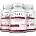תוסף מוסמך למדע BCAA - 180 טבליות - 2400 מ"ג - הגדלת ביצועים ולהגדיל את התפתחות השרירים - L-Leucine, L-Isoleucine, L-Valine - Made in USA, non-GMO
