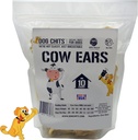 כלב צ'יטס קאו אוזניים כלב ו Puppy מטפל - All Natural Grain and Chemical Free Training Chews - חלבונים גבוהים ושומן נמוך - תמיכה בריאות שיניים - Made in the USA - 10 Count