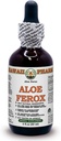 Aloe אלכוהול חינם נוזל לחלץ, Aloe (Aloe Ferox) Dried Leaf Glycerite Herbal תוספת 2 oz
