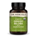 ד"ר מריקולה אורגני גינקו בילובה עם NeuroFactor - תומך בבריאות המוח - ייצור ג'ינקגו סטנדרטי - Polyphenol-Rich קפה פירות - 30 קפסולות