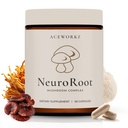ACE WorkZ 10 Mushroom Complex Supplement - Lion's Mane, Reishi, Cordyceps & More - Brain Health, Memory & Focus Nootropic - אנרגיה & Immune Support (90 קפסולות)