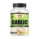 קפסולות Garlic 2400 מ"ג - Made with Organic Garlic Bulbs, California US Grown - Natural Immune Support Supplement 40 Day Supply
