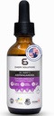 ד"ר Emery's Ashwagandha נוזל טיפות תוספת של תמצית אורגנית להרגעה, בהירות נפשית, Calm טבעי, ו Mood, טבעוני, מיוצר בארה"ב, 30 יום אספקה