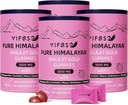 חניכיים Shilajit, 3000 Mg Shilajit Pure ההימלאיה אורגנית עם Ashwagandha, Turmeric Sugar-Free Gummies עבור גברים ונשים, תוסף Shilajit, Non-GMO Nature Shilajit עבור אנרגיה, 240 מסטיקים