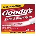 Goody's Back and Body Pain הקלה אבקה, 24 ct