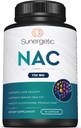 Premium NAC תוסף N-Acetyl Cysteine - 750 מ"ג פר קפסולה - תומך Liver, Detox Immune, Cell & Respiratory Health - 90 N Acetyl Cysteine קפסולות
