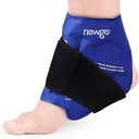 NewGO Ankle Ice Pack Wrap for Sproved Relief, Ice Pack for Ankle Inuries Reusable, Cold Therapy for Ankles Swelling, Post Surgery Recovery - Blue Blue