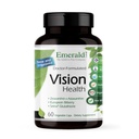 EMERALD LABS Vision Health - Premium Eye Health Supplement with Lutein, Zeaxanthin & Albion Chelated Zinc - טבעוני וגלוטן חינם - 60 קפסולות ירקות (30 יום אספקה)