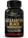 FREZZOR Astaxanthin Black 12 מ"ג | Anti-Aging Beauty Supplement Antioxidant