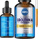 Urolithin A, Urolithin A תוסף 3000 מ"ג עם תמצית Pomegranate, נוגדנים Powerful Antioxidants, הזדקנות בריאה ו תמיכת Mitochondrial תמיכה