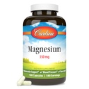קרלסון - Magnesium, 350 מ"ג, Cardiovascular Support, Function & Nerve Health, 180 קפסולות