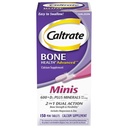 Caltrate Minis 600 Plus D3 Plus מינרלים Calcium ו- ויטמין D טבליות, בריאות העצם ומינרל תוספת למבוגרים - 150 Count Count Count
