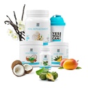 כן, אתה יכול! Detox Plus Kit (Mealחליפו Vanilla, Aloe Vera מנגו) - אבקת החלפת Meal מלאה, High Energy Shake Booster, Aloe Vera Detox תוסף, בריאות טרנספורמציה
