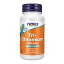 Now Foods Supplements, Tri-ChromiumTM 500 mcg with Cinnamon, Insulin Co-Factor*, 90 קפסולות Veg