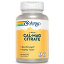 Solaray Calcium Magnesium Citrate 1000 מ"ג 1:1 Ratio, תוסף כוח העצם, השרירים, מערכת העצבים ותמיכה בריאות העצם, צ'אד עבור Absorption גבוהה, Gentle Digest, 15 משרתים, 90 VegCaps