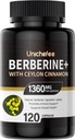 Berberine - 1000-1500 מ"ג יומי - ברברין HCL תוספת לתמיכה מטאבולית - תוספי Gluten-Free & Vegan לגברים ונשים 16