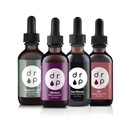 תוספי מזון אורגני Trace מינרלים, Elderberry, ויטמין B12 ווויטמין D3+K2 טיפות Bundle