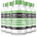 מעבדות גילוח - Fast Lean Pro Dietary תוסף, קפסולות פורמולה מתקדמות לחוזק נוסף, Non GMO, מקדם ניהול משקל בריא (300 קפסולות) (חבילה רשמית של 5)