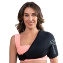 TheraICE PRO Shoulder Ice Pack Wrap for Stress, Reusable Compression Shoulder Braces for Rotator Cuff Relief & Arm Brace Pain Relief Therapy, FocusZone Technology Cooling Arm Sling Shoulders