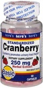 ויטמינים בסיסיים Cranberry 250 מ"ג Herbal לחלץ קפסולות - 60 ct, Pack של 2