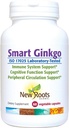 חדש ROOTS HerBAL Smart גינקו, 60 קפסולות ירקות, מערכת החיסון ותמיכה קוגניטיבית