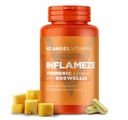 Mt. Angel ויטמינים - InFlamEze, Boswellia, Curcumin, Quercetin, Bromelain (60 קפסולות צמחוניות)