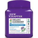 New Chapter Elderberry Gummies for Kids 2+, USDA אורגני,64x Concentrated Pure Elderberry for Immune Support, Great Tasting Whole-Foodmies, טבעוני & Non-GMO, 30 ct