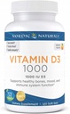 Nordic Naturals, ויטמין D3 1000 IU, 120 Count