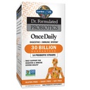 גן החיים ד"ר פורמולה Probiotics פעם דיילי - Acidophilus Probiotic עם תמיכה יומית לבריאות העיכול ו Immune - Gluten Free, Milk Free, Soy Free Probiotics, 30 קפסולות צמחוניות