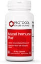פרוטוקול Mycel Immune Plus - מיזוג עם Astragalus לחלץ - Immune Support Supplement * - Cordyceps, Lions Mane, Maitake & More - Non-GMO & כשר - 90 Veg Caps