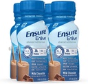 להבטיח Enlive Meal החלפת Shake, 20g חלבון, 350 קלוריות, תזונה מתקדמת שקד, שוקולד חלב, 8 Fl Oz (Pack of 4)