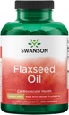 Swanson Flaxseed Oil (Omegatru) 1000 מיליגרם 200 Sgels