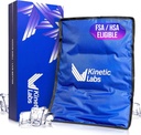 Kinetic Labs Reusable Ice Pack for Injuries - חבילת קרח גדולה להקלת כאבי גב (11x14.5) - חבילת קרח גדולה עבור Back, Knee, Shoulder, hip