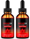 NutraRize (2 Pack) SugarSix Drops, רשמית סוכר 6 נוזל פורמולה, כל תמיכה טבעית עבור רמות Stable ובריא, Premium Dropper כדי לשמור על מחזור טוב, סוכר 6 סקירה (60 משרתים)