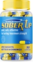 SOBER UP כוח מקסימלי Remedy & Fast Acting הקלה - כל פעם שאתה שותה ויטמין תוסף W / DHM + Glutathione + Chlorella + L-theanine (ארה"ב)