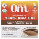 Om Mushroom Superfood Morning Energy בלגן אבקת Mushroom, קפה חינם משקאות עם Cordyceps, ויטמין D2, Agaricus Bisporus, Lion's Mane, Rhodiola וטורקיה Tail, 10 Count, 2.82 Oz2 Oz2 Oz, Agaricus Bisporus, Lion's Mane, Rhodiola, 10 Count, 2.82 Oz2 Oz2 Oz2 Oz2 Oz2 Oz2 Oz