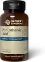 שמן השמש של הטבע Pantothenic Acid, 100 קפסולות | ויטמין B5 תומך במערכות Nervous, מסייע הפונקציה Gland Adrenal, והוא נדרש לעשות הורמונים מסוימים