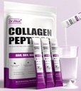2X Boost Collagen Peptides אבקת עבור שיער העור מפרקים בריאות, Ultra High Absorption Collagen אבק עם hydrolyzed Type 1 ו 3 + VC, תוספי קולאז 'לא משועבדים לנשים וגברים, 30 משרתים