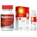 Vita Sciences Complete Neuropathy Relief Bundle: Nurenza Supplement 40x Stronger R-ALA Formula ו- Nervex Neuropathy Cream with Capsaicin - Your Path to Nerve Rejuvenation